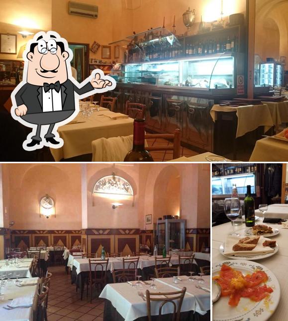La interni e alcol del ristorante