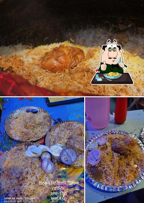 Biryani at Saha Tiffin Stall