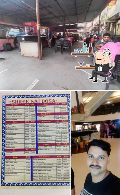 The interior of Shree Sai Dosa