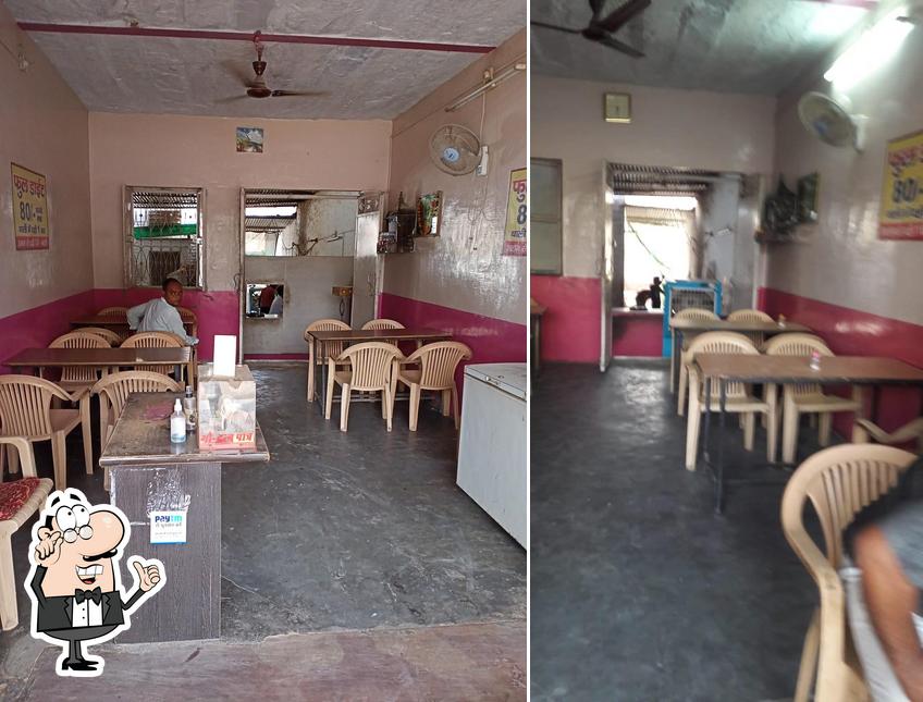 The interior of Shree Kan Ganesh Bhojnalaya