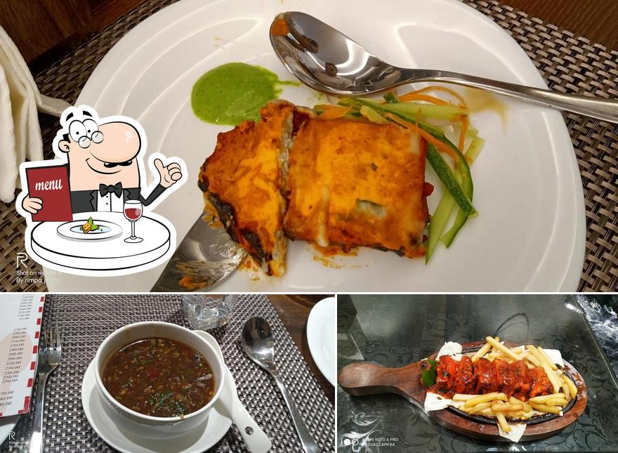 Food at Sky Garden Veg Restaurant