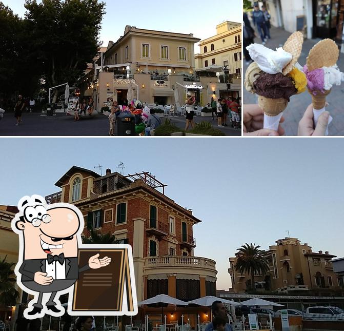 Il Mare Del Gelato Roma si caratterizza per la esterno e dolce