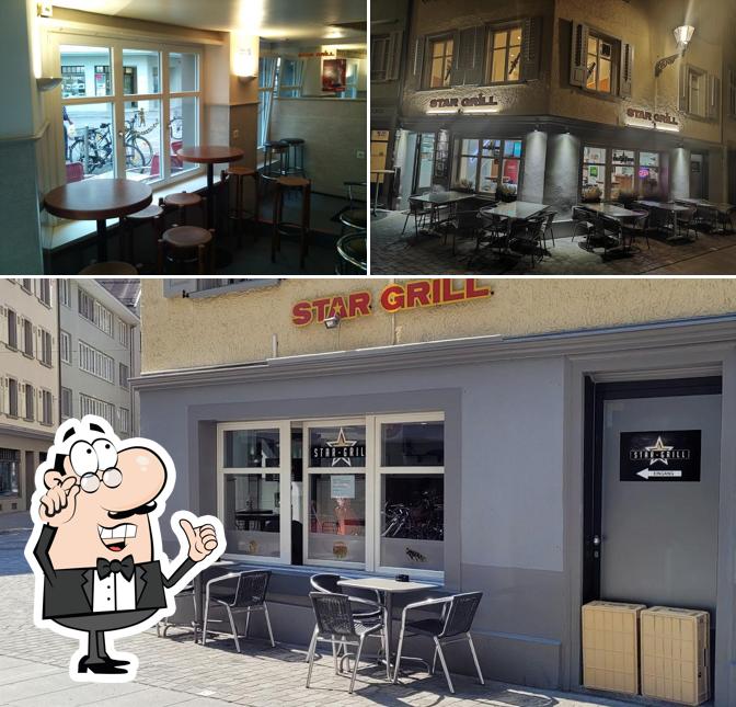 Gli interni di Star-Grill