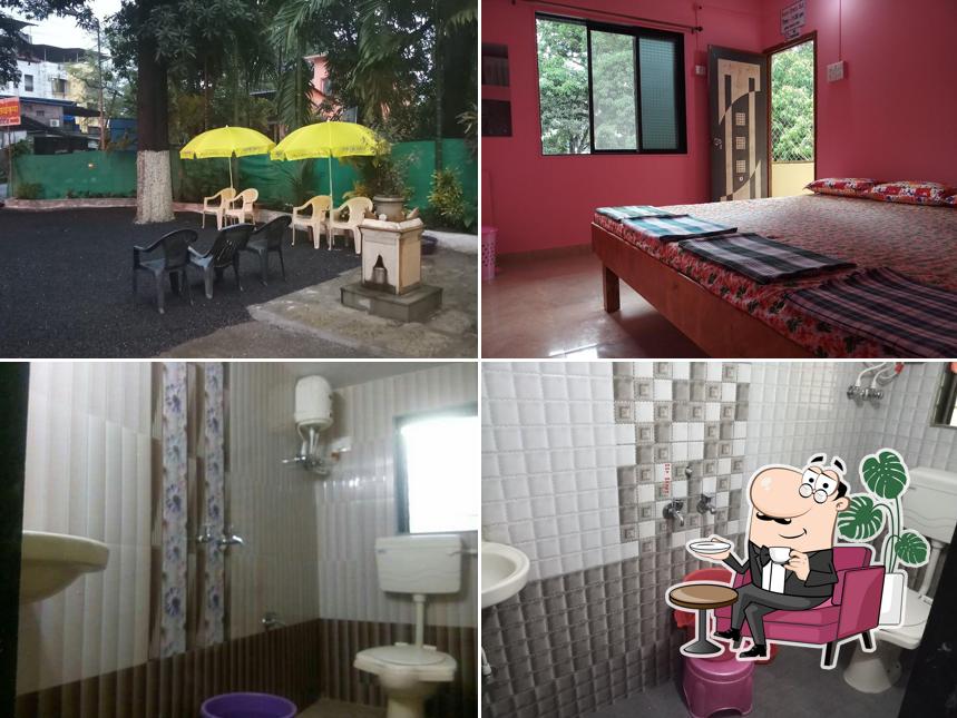 The interior of Saikrupa Cottage, Alibag