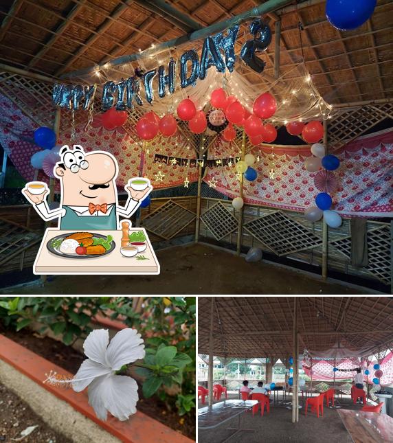 The restaurant's food and interior
