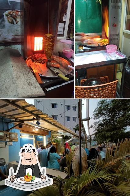 Arabian Shawarma is distinguished by food and exterior