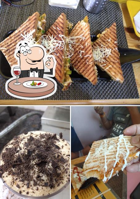 Food at Tea Tonique cafe