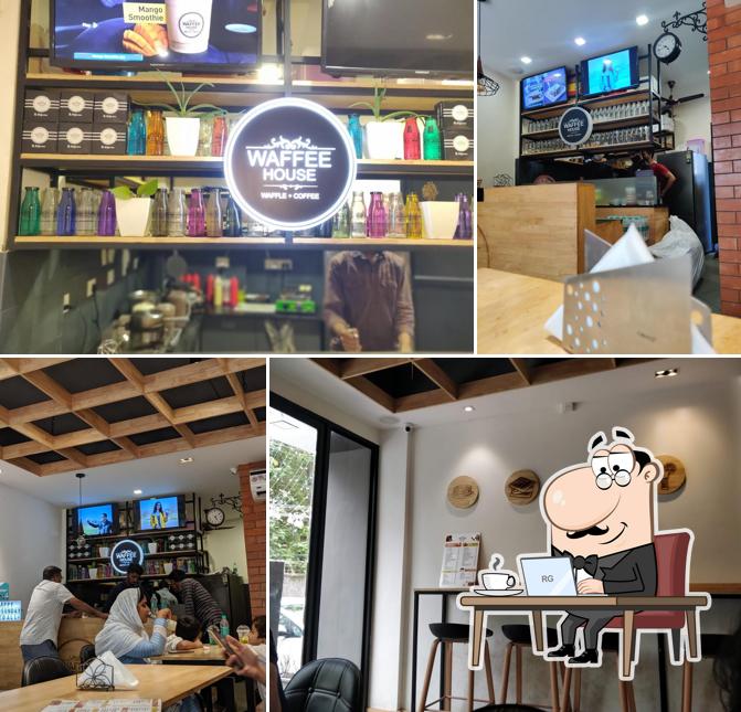 Check out how Waffee House Calicut looks inside