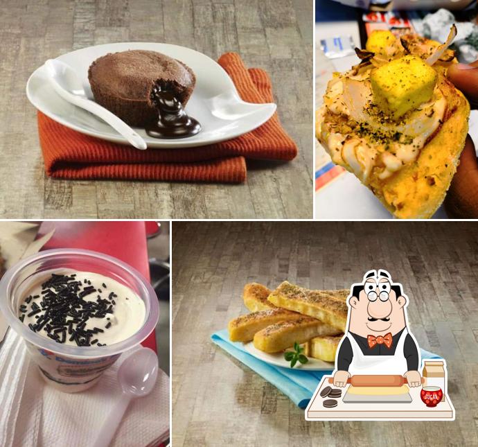 Domino's Pizza Hazratganj, Lucknow provides a variety of sweet dishes