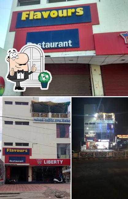 Check out how Flavours Restaurant looks outside