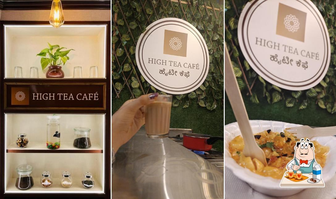 Enjoy a drink at High Tea Cafe