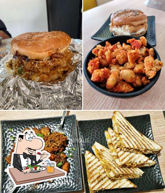 Food at Nineties Cafe