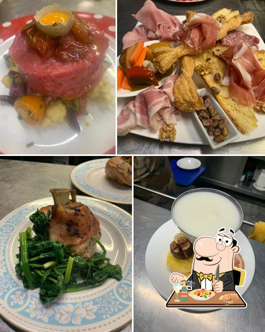 Platti al Osteria casa Benini