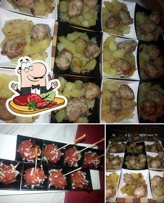 Scegli i un pasto a base di carne a Garage Pub