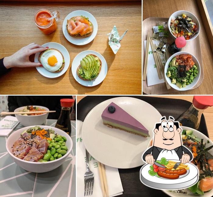 Cibo al Macha Pokè Gae Aulenti