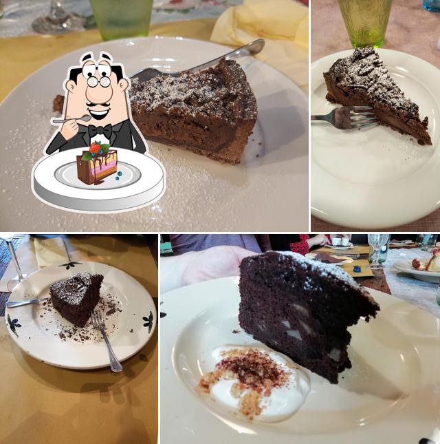 Torta al cioccolato al Ristorante Burra-tå - Mastro Casaro