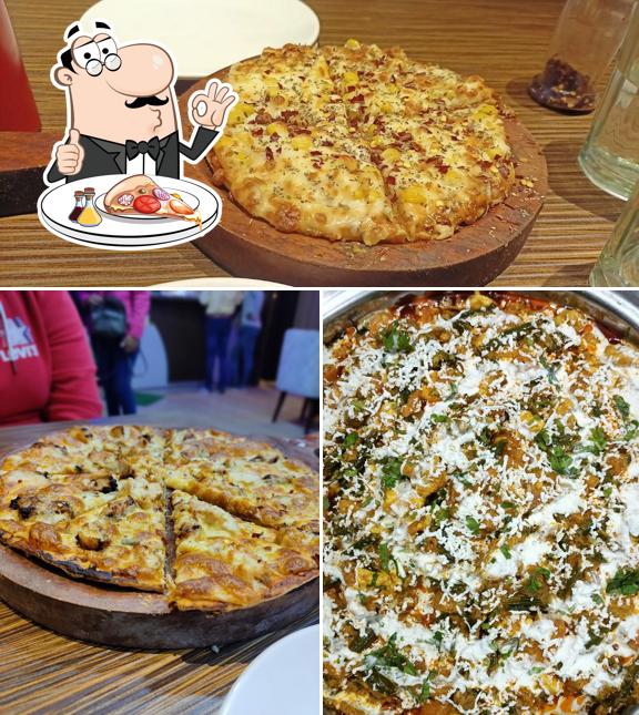 Try out pizza at Hungry Heads