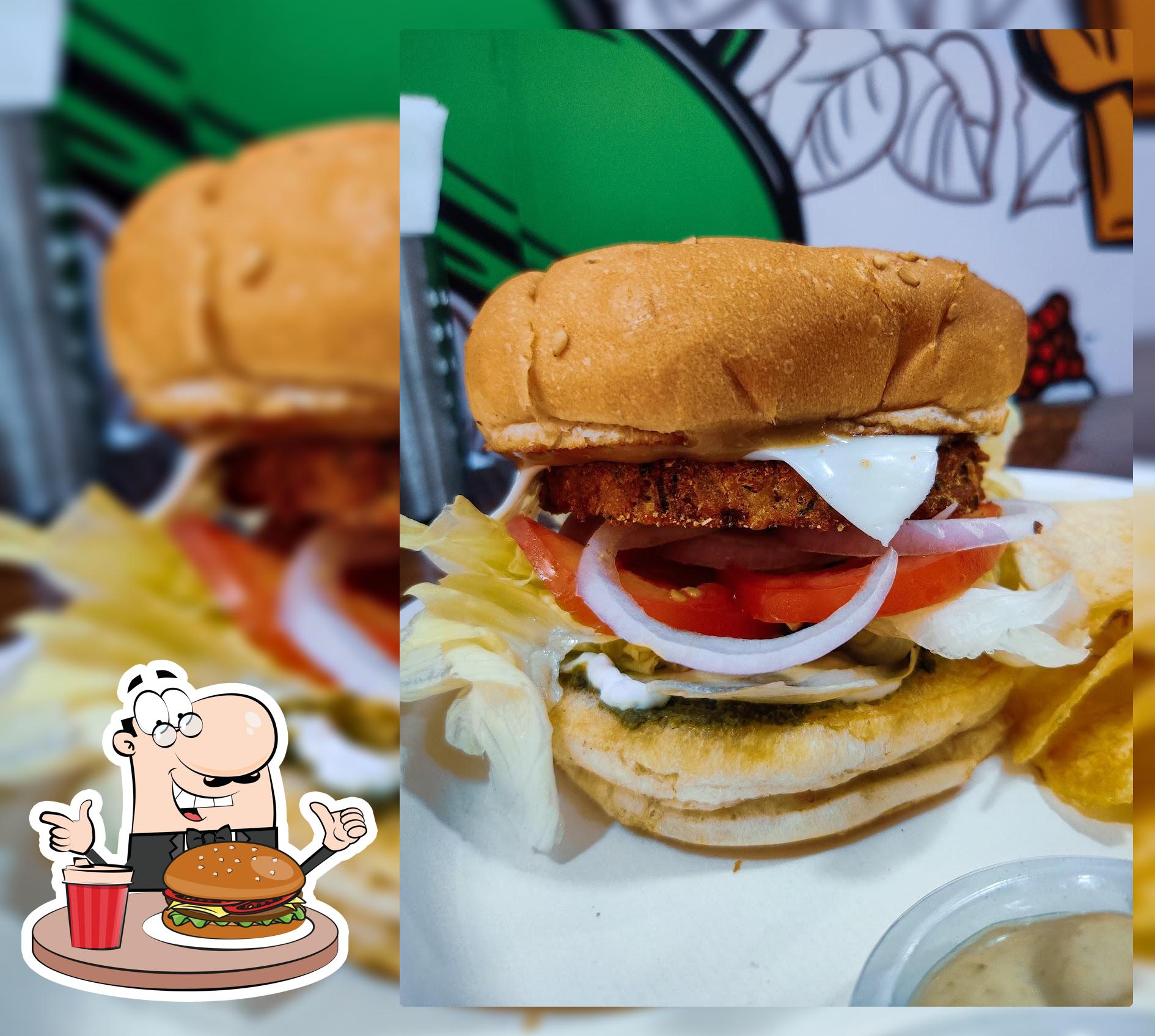 Khaugalli Modern Eatery offers a selection of options for burger lovers