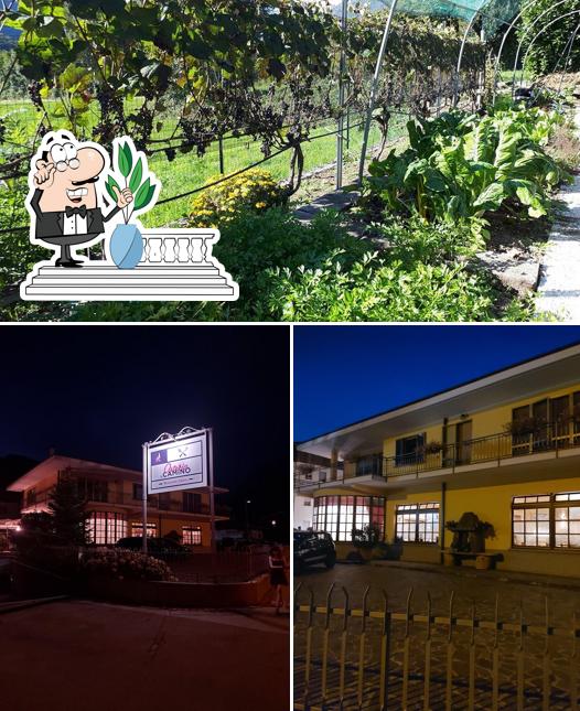 Gli esterni di Osteria il Camino