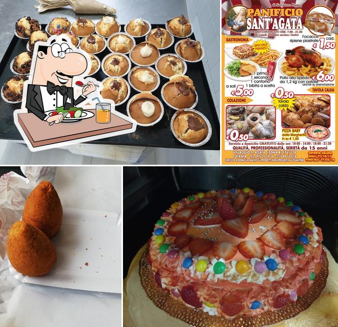 Cibo al Panificio pasticceria pizzeria S.Agata Di Russo Salvatore