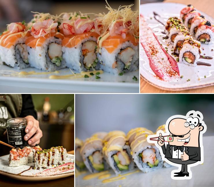 Ordina le varie opzioni di sushi