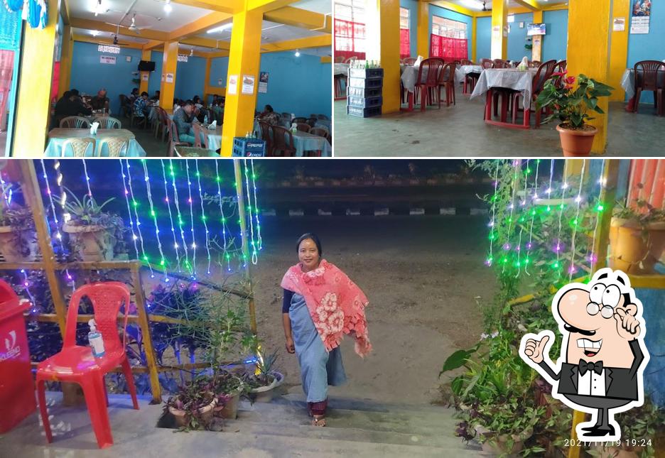The interior of Selfie Dhaba
