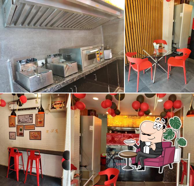 The interior of The chicken company