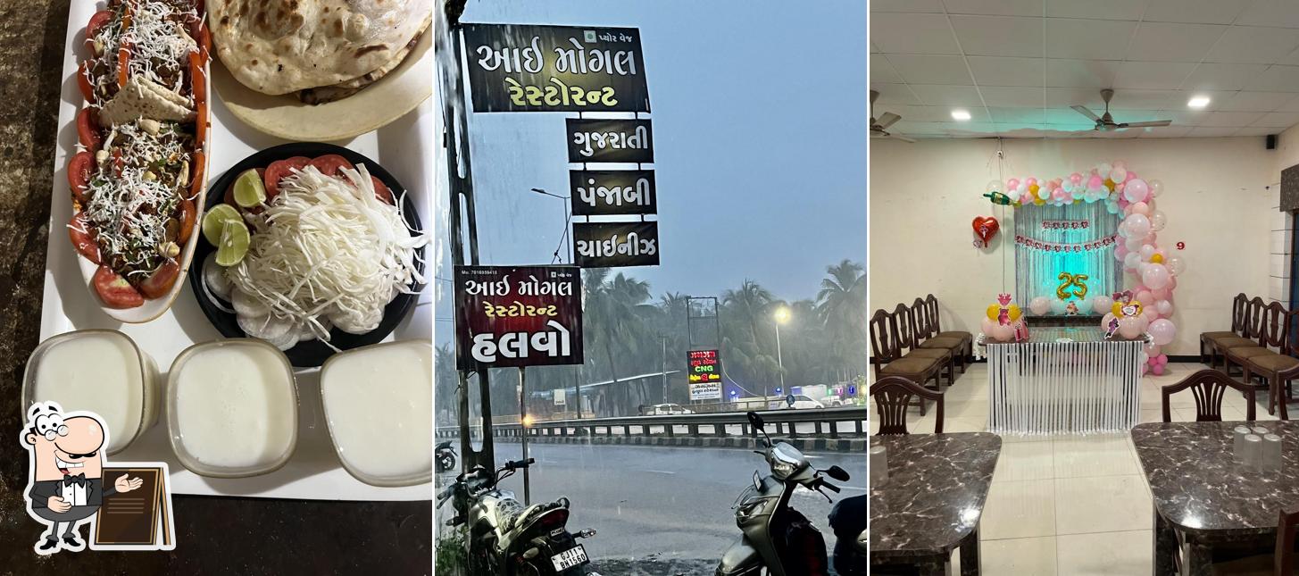 Check out how i MOGAL RESTAURANT. % veg looks outside