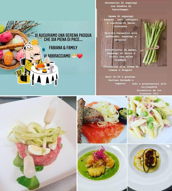 Platti al Ristorante Ricomincio da Tre