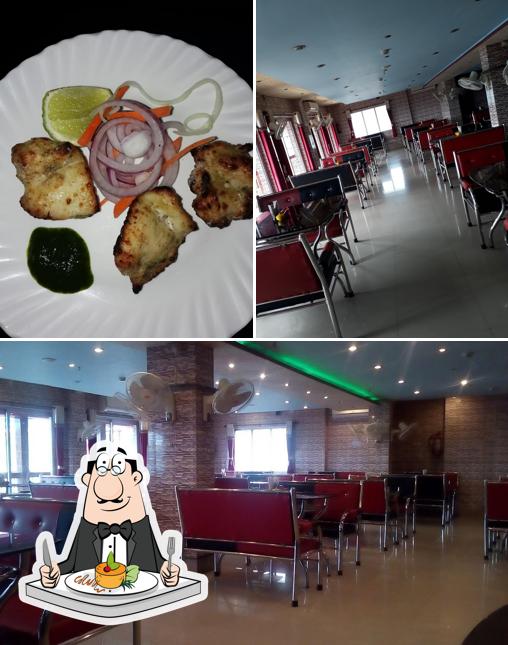 Food at Rups Restaurant