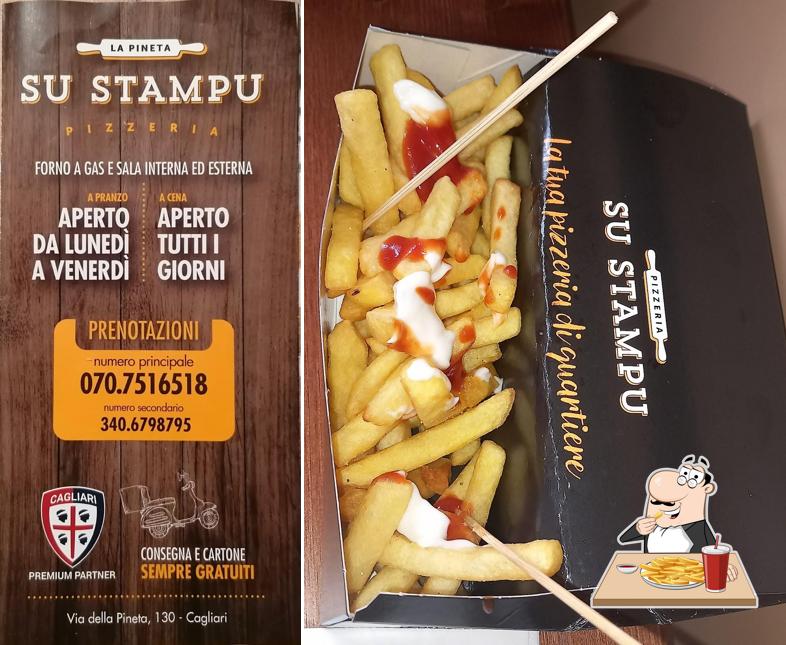Patatine fritte al Su Stampu Pizzeria La Pineta