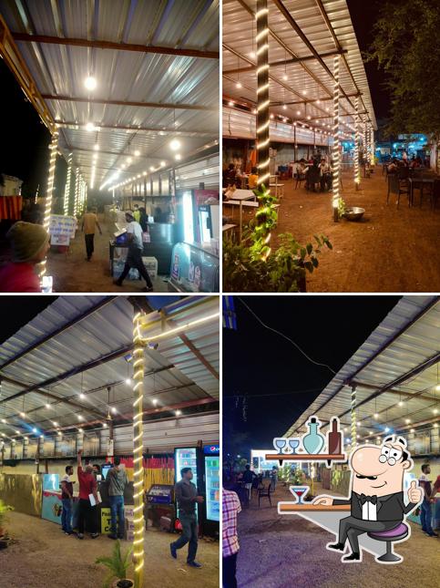 The interior of The Food Studio - Best Restaurant Best Café in Durg Bhilai