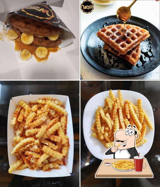 French fries at Whatta Waffle!