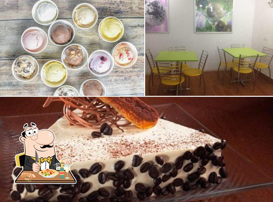Gelato Vinto is distinguished by food and interior