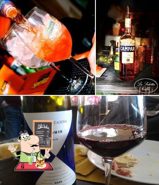 Caffe` La Saletta serve alcolici