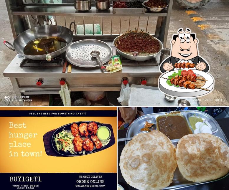 Food at Chawla Restaurant