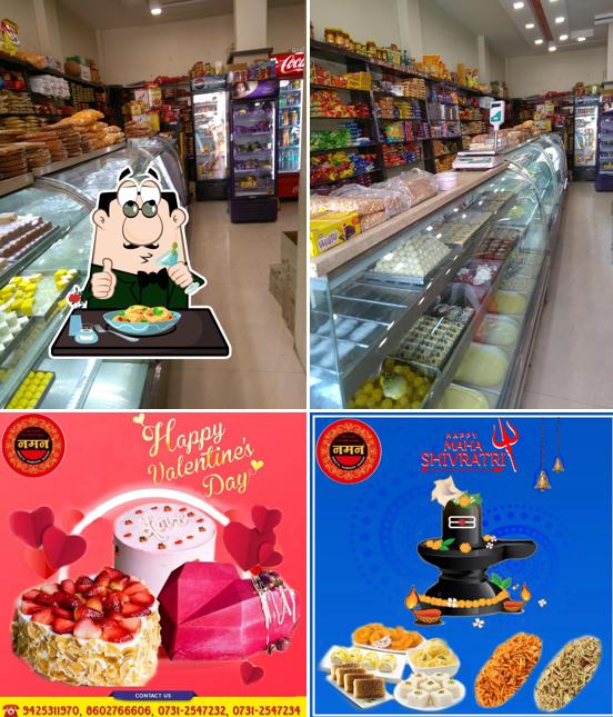 Food at Naman - Namkeen Sweets & Bakery