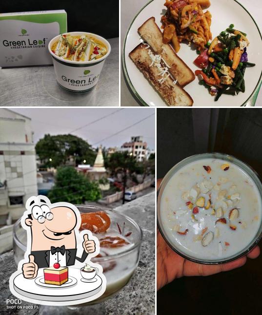 Green Leaf - 2 offers a variety of desserts
