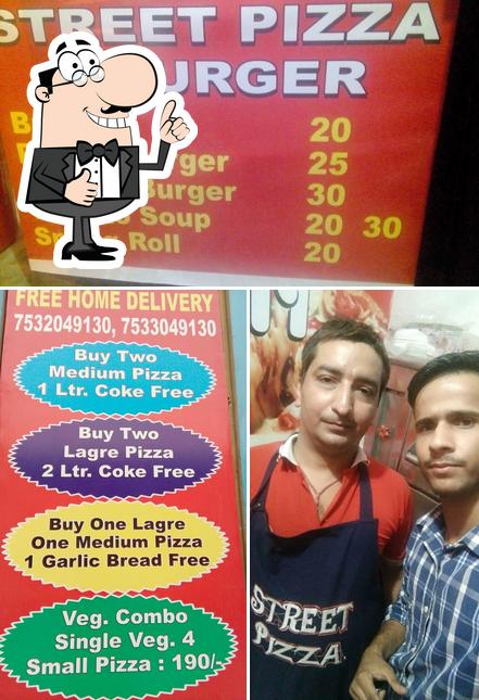 See the pic of Street pizza