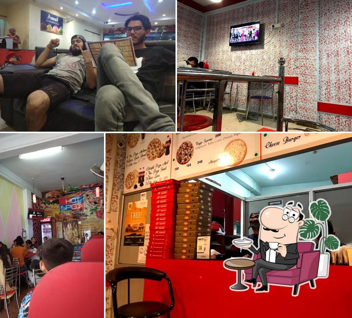 The interior of HOT SPOT Hamirpur