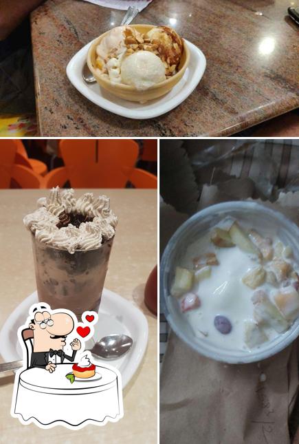 Ideal Cafe offers a variety of sweet dishes
