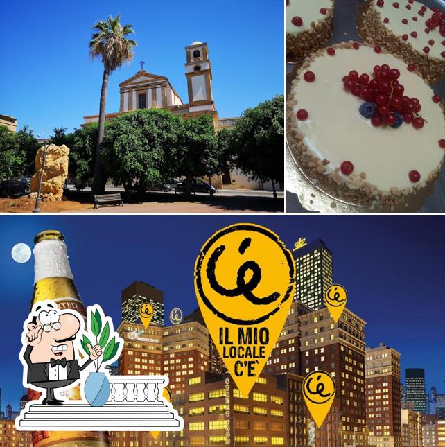 Questa è la foto che mostra la esterno e torta di Bar Genco