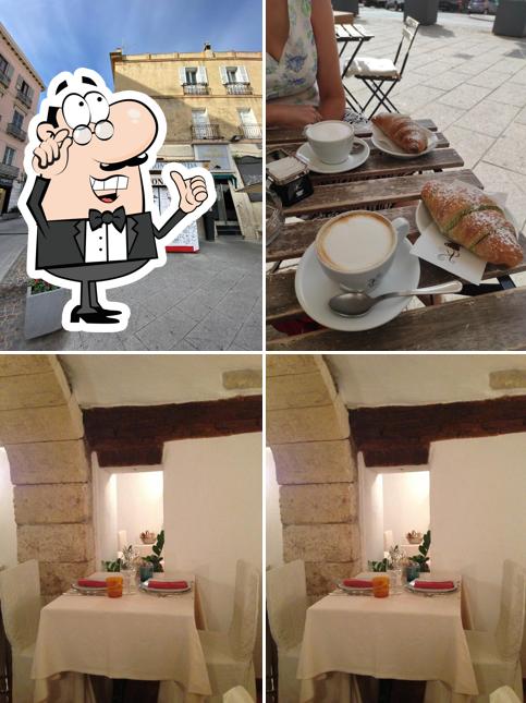 Gli interni di Cafe San Remy