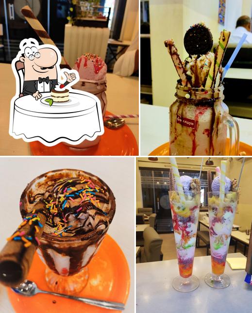 Hoggers Community offers a range of sweet dishes