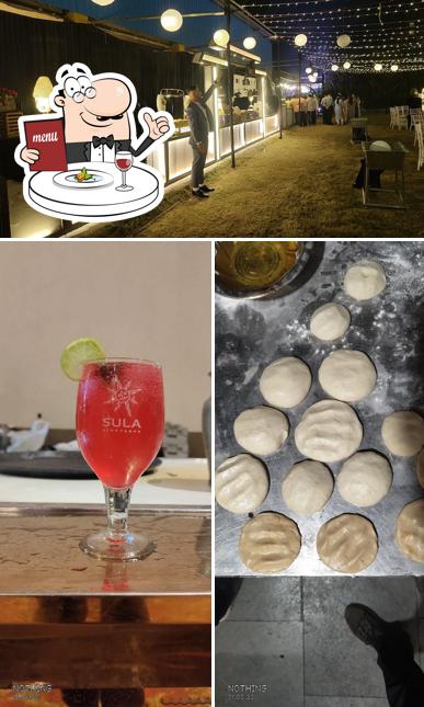 This is the photo depicting food and interior at Hotel Sanjog