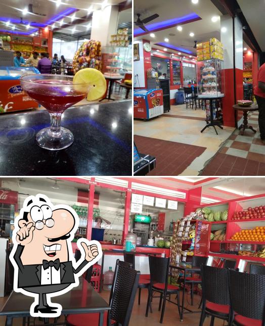 The interior of Kasthoori Bakery