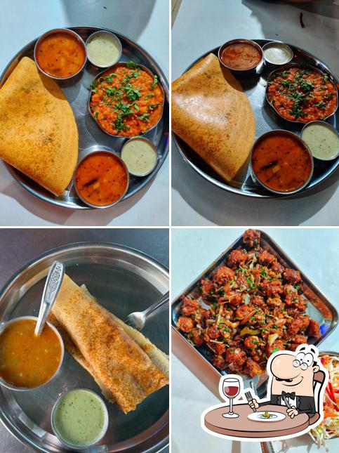Food at Kiran Dhosa Center