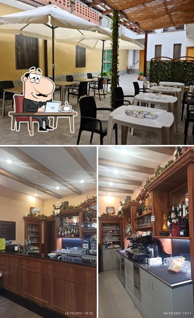 Gli interni di Osteria DA Chiara Casalpusterlengo