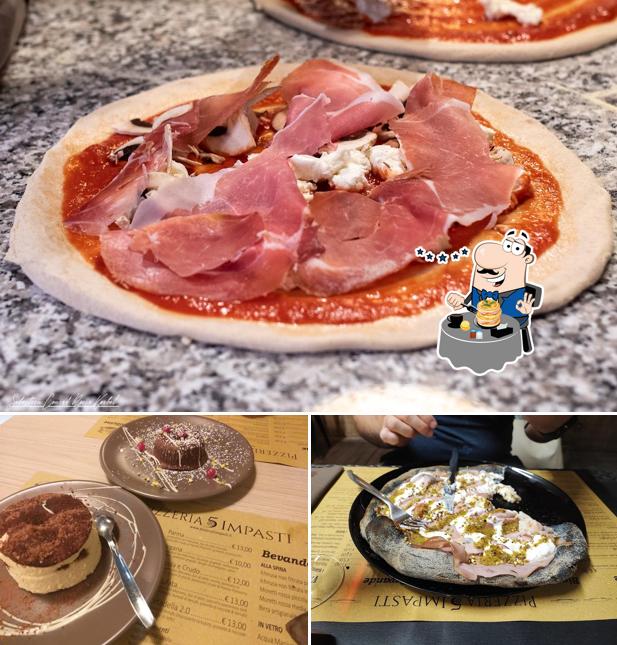 Platti al Pizzeria 5 Impasti Livorno