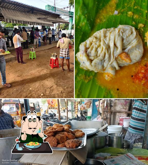Food at SMT Tiffen Centre and Famous Oil Parotta Shop